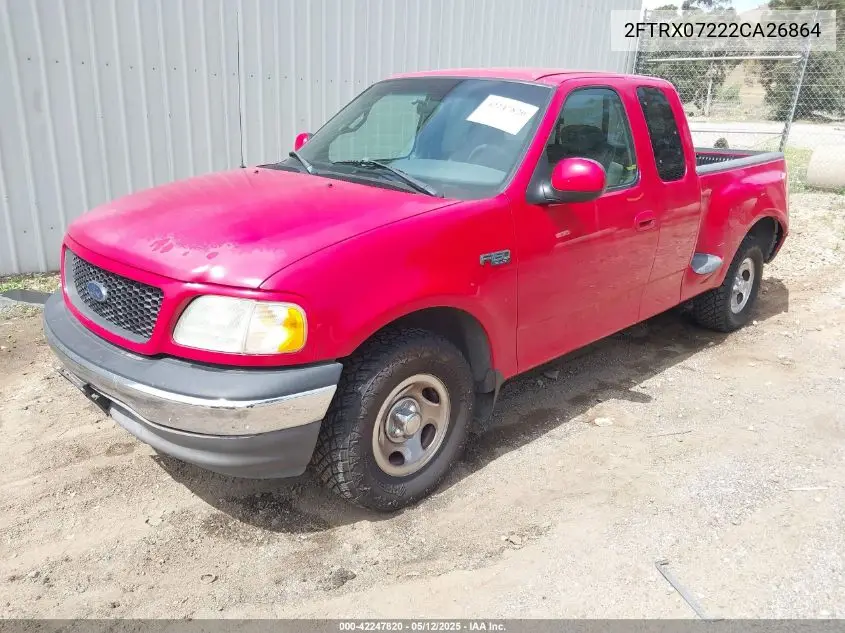2002 Ford F-150 Xl/Xlt VIN: 2FTRX07222CA26864 Lot: 42247820