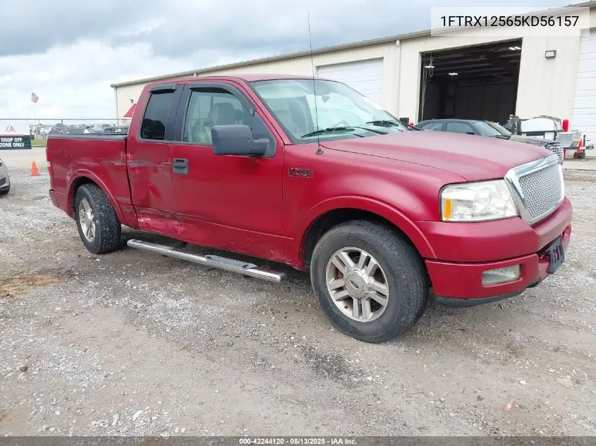 2005 Ford F-150 Lariat/Xl/Xlt VIN: 1FTRX12565KD56157 Lot: 42244120