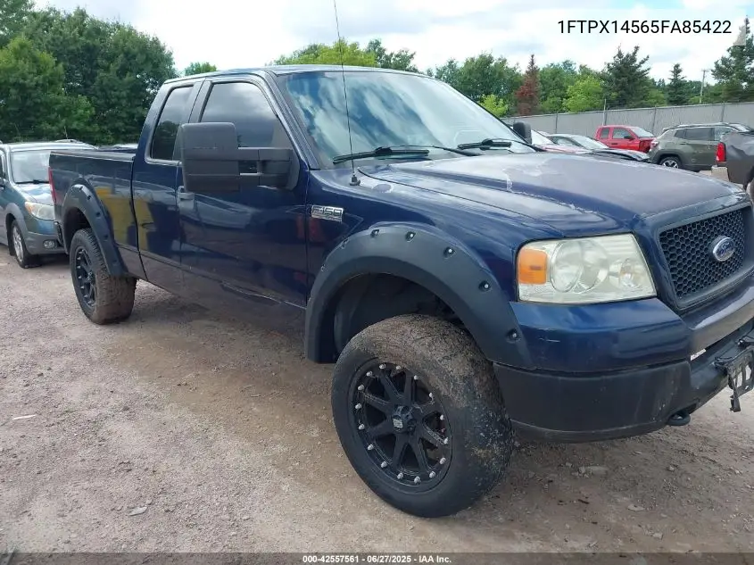 2005 Ford F-150 Fx4/Lariat/Xl/Xlt VIN: 1FTPX14565FA85422 Lot: 42557561