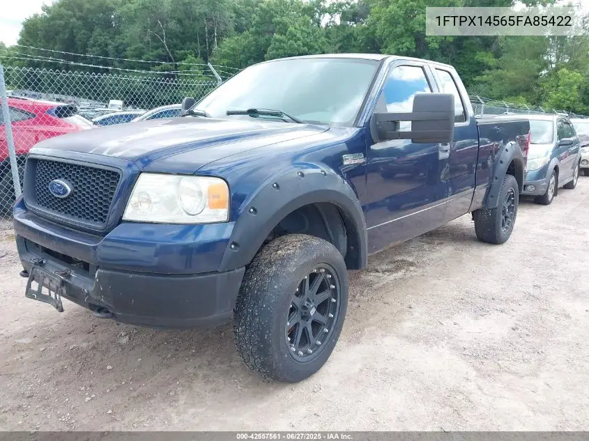 2005 Ford F-150 Fx4/Lariat/Xl/Xlt VIN: 1FTPX14565FA85422 Lot: 42557561