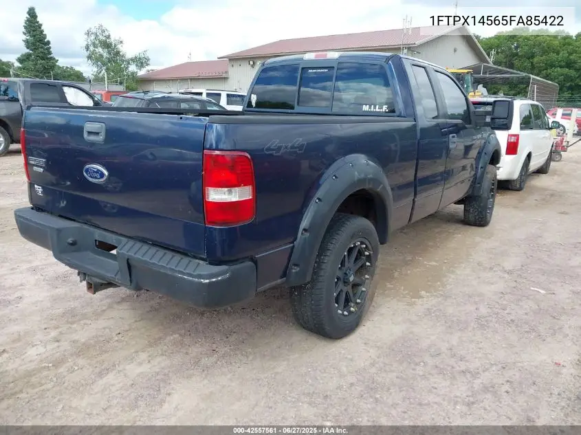 2005 Ford F-150 Fx4/Lariat/Xl/Xlt VIN: 1FTPX14565FA85422 Lot: 42557561