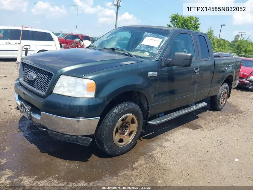 2005 Ford F-150 Fx4/Lariat/Xl/Xlt VIN: 1FTPX14585NB32052 Lot: 42589675