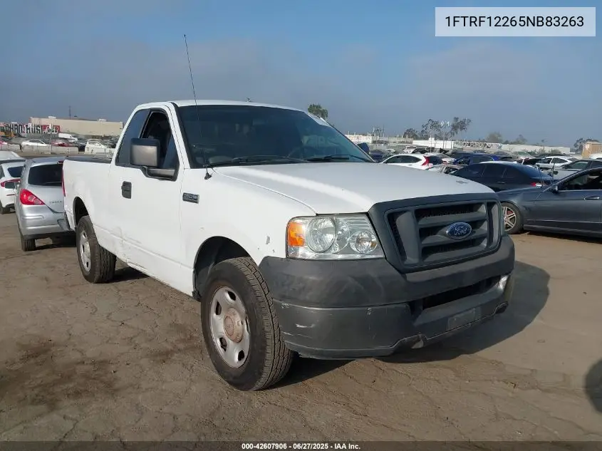 2005 Ford F150 VIN: 1FTRF12265NB83263 Lot: 42607906