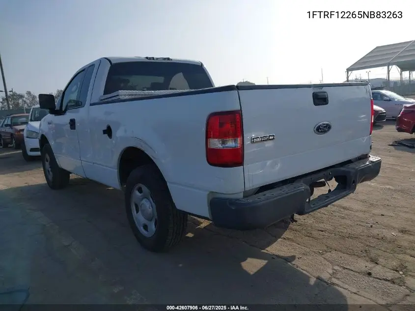 2005 Ford F150 VIN: 1FTRF12265NB83263 Lot: 42607906