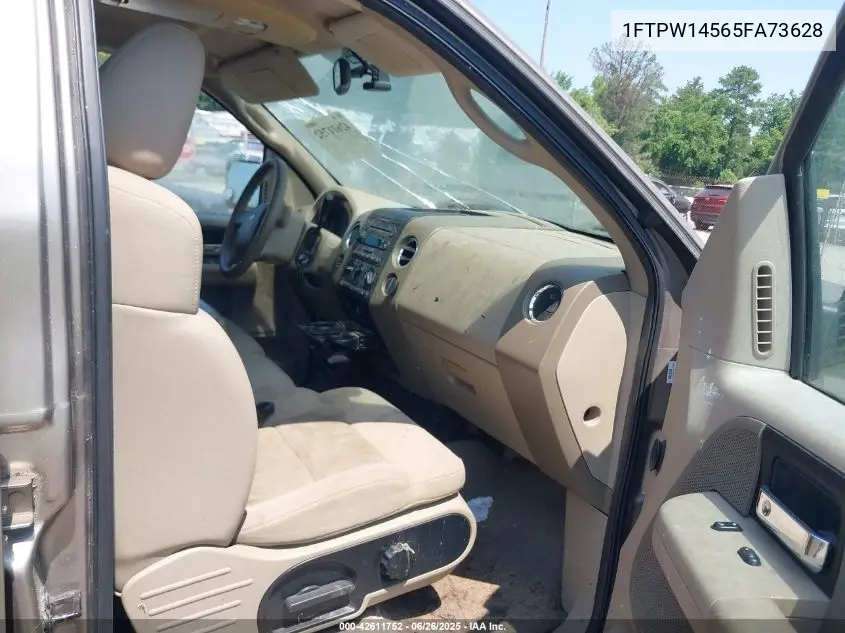 2005 Ford F-150 Fx4/Lariat/Xlt VIN: 1FTPW14565FA73628 Lot: 42611752