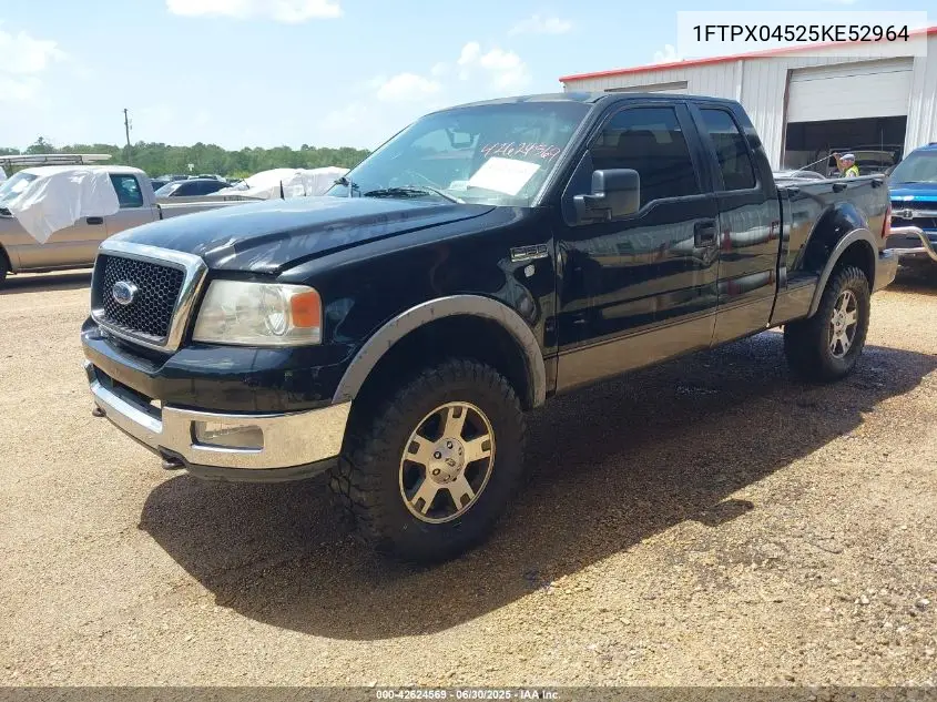 2005 Ford F-150 Fx4/Xlt VIN: 1FTPX04525KE52964 Lot: 42624569