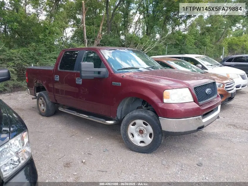 2005 Ford F-150 Fx4/Lariat/Xlt VIN: 1FTPW145X5FA79884 Lot: 42631899