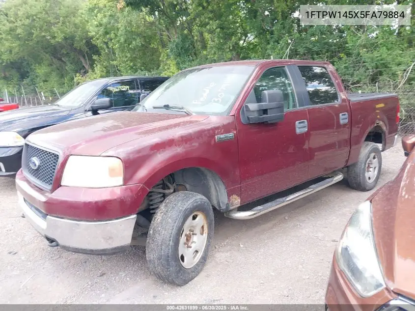 2005 Ford F-150 Fx4/Lariat/Xlt VIN: 1FTPW145X5FA79884 Lot: 42631899