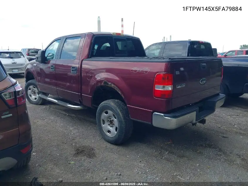 2005 Ford F-150 Fx4/Lariat/Xlt VIN: 1FTPW145X5FA79884 Lot: 42631899