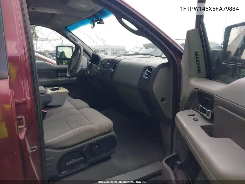 2005 Ford F-150 Fx4/Lariat/Xlt VIN: 1FTPW145X5FA79884 Lot: 42631899