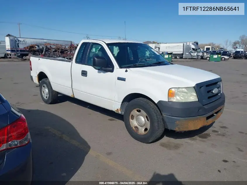 2006 Ford F-150 Stx/Xl/Xlt VIN: 1FTRF12286NB65641 Lot: 41966075