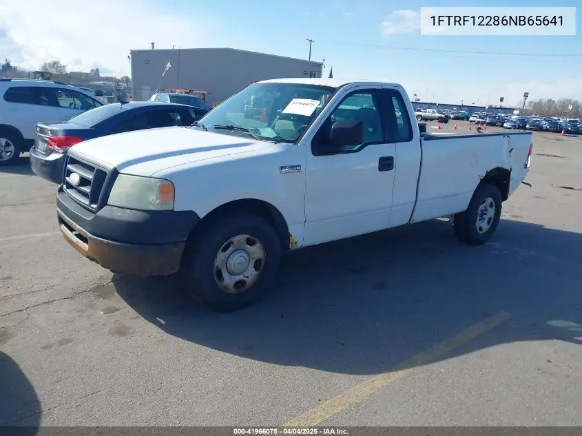 2006 Ford F-150 Stx/Xl/Xlt VIN: 1FTRF12286NB65641 Lot: 41966075
