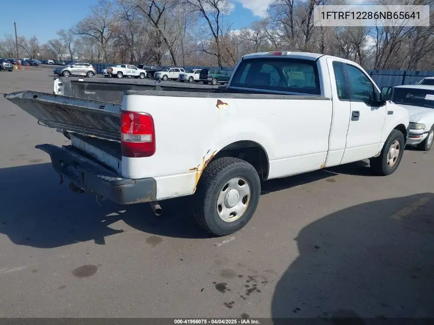 2006 Ford F-150 Stx/Xl/Xlt VIN: 1FTRF12286NB65641 Lot: 41966075