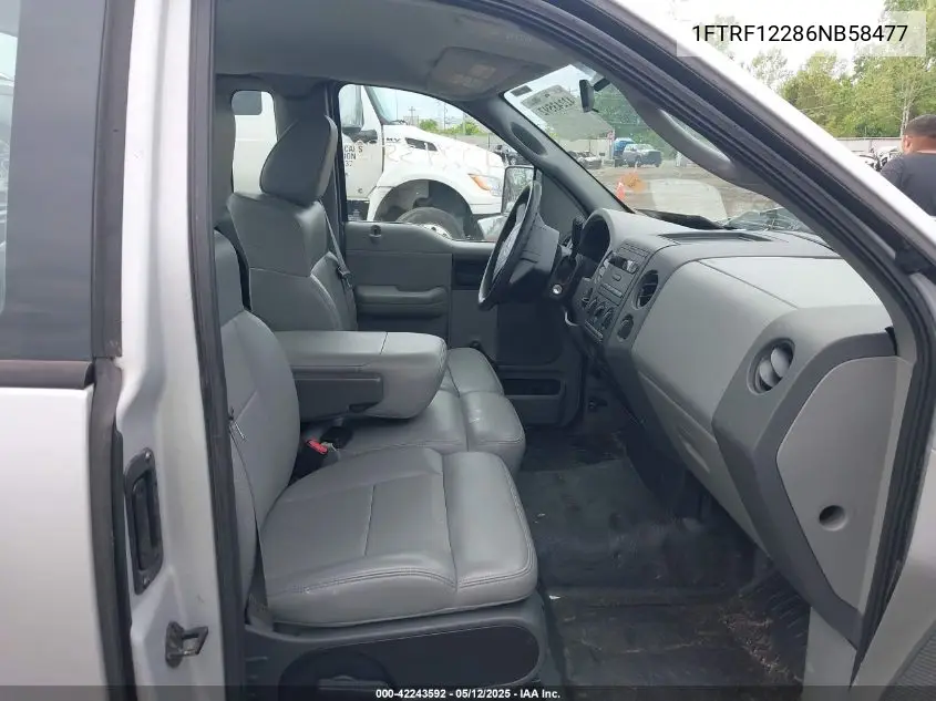 2006 Ford F-150 Stx/Xl/Xlt VIN: 1FTRF12286NB58477 Lot: 42243592