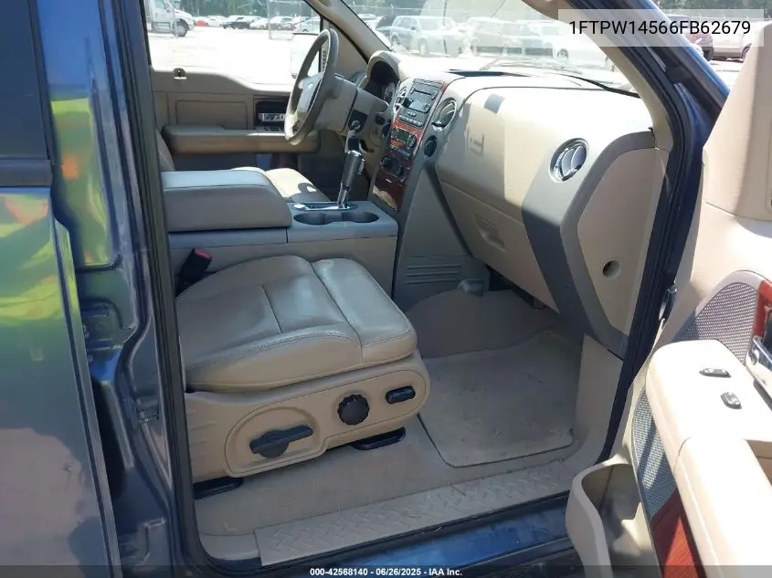 2006 Ford F-150 Fx4/Lariat/Xlt VIN: 1FTPW14566FB62679 Lot: 42568140