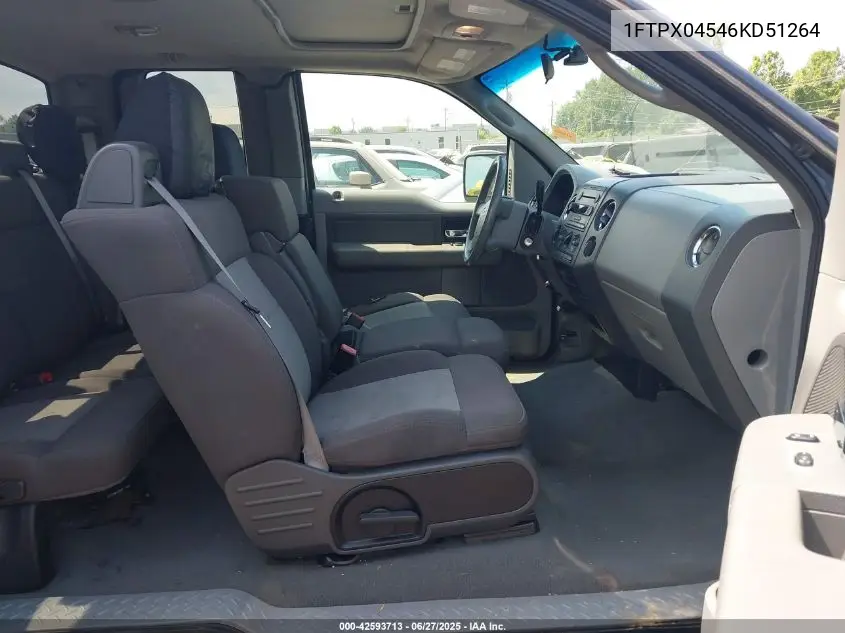 2006 Ford F-150 Fx4/Xlt VIN: 1FTPX04546KD51264 Lot: 42593713