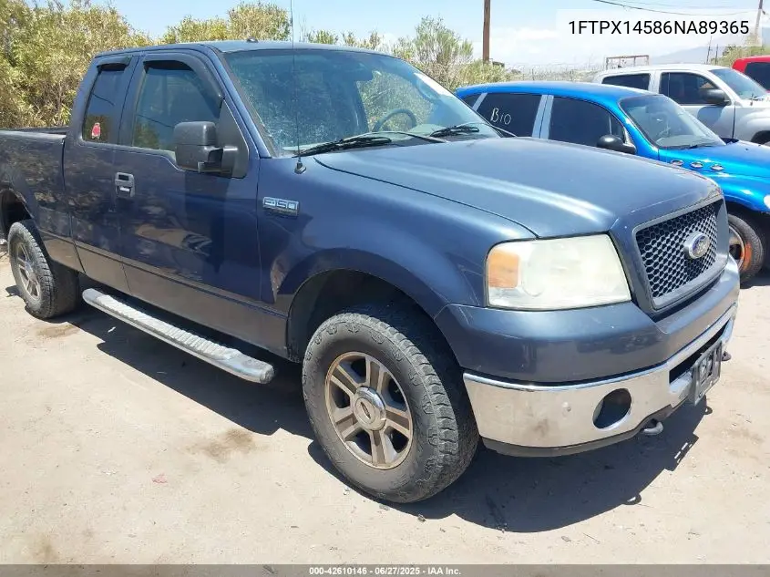 2006 Ford F-150 Fx4/Lariat/Xl/Xlt VIN: 1FTPX14586NA89365 Lot: 42610146