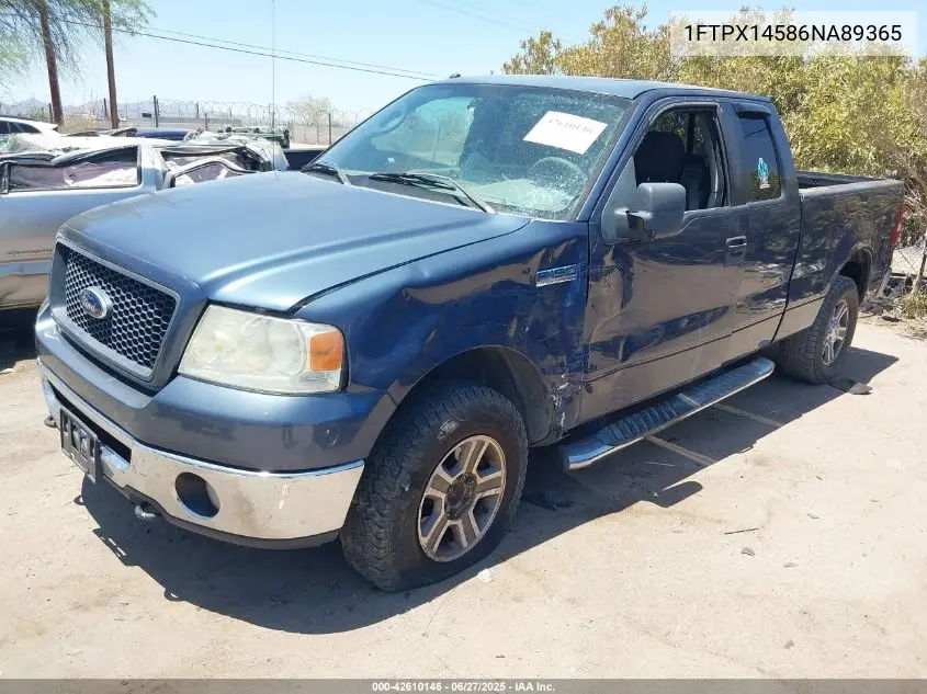 2006 Ford F-150 Fx4/Lariat/Xl/Xlt VIN: 1FTPX14586NA89365 Lot: 42610146