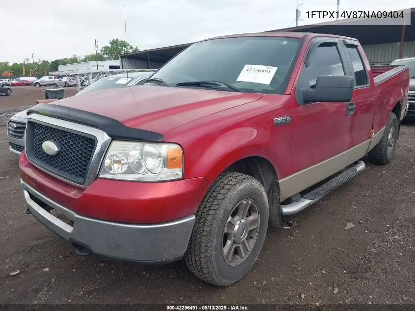 2007 Ford F-150 Fx4/Lariat/Xl/Xlt VIN: 1FTPX14V87NA09404 Lot: 42256491