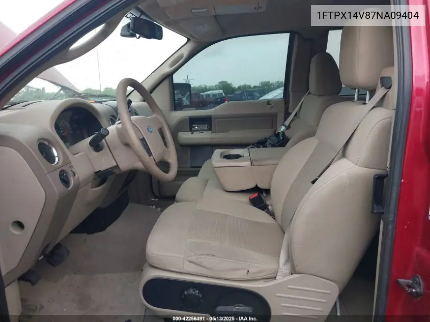 2007 Ford F-150 Fx4/Lariat/Xl/Xlt VIN: 1FTPX14V87NA09404 Lot: 42256491