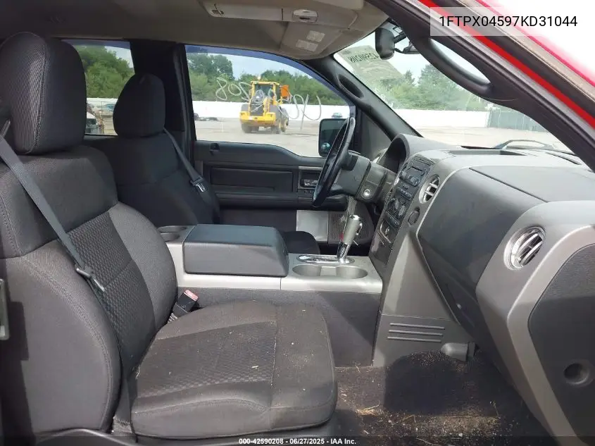2007 Ford F-150 Fx4/Xlt VIN: 1FTPX04597KD31044 Lot: 42590208