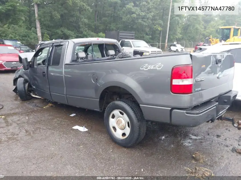 2007 Ford F-150 Xl/Xlt VIN: 1FTVX14577NA47780 Lot: 42591762