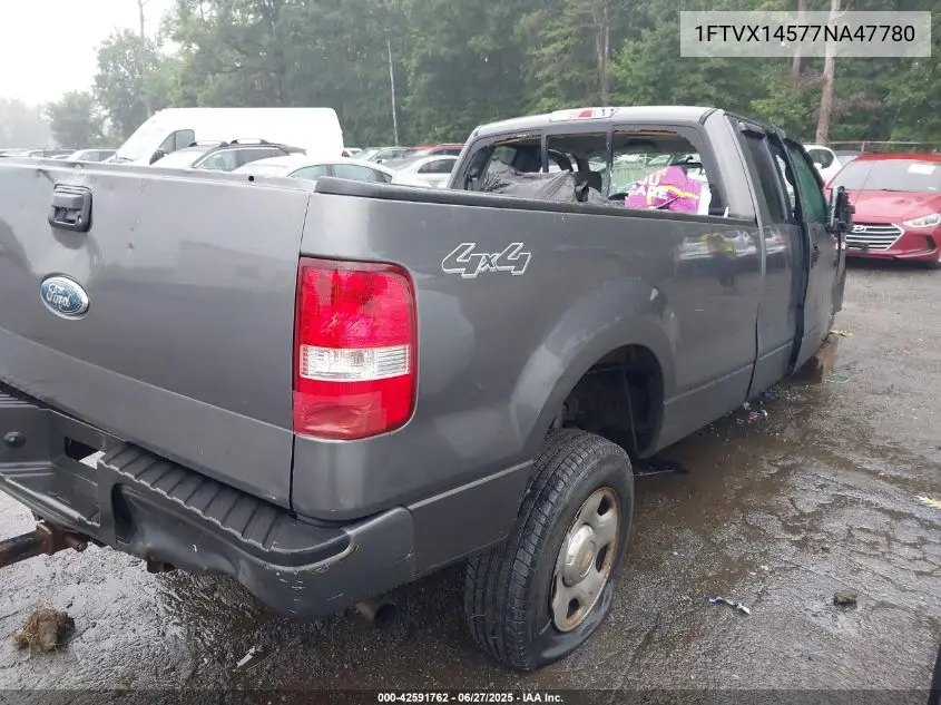 2007 Ford F-150 Xl/Xlt VIN: 1FTVX14577NA47780 Lot: 42591762
