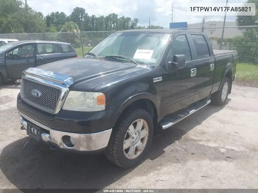 2007 Ford F-150 Fx4/Lariat/Xlt VIN: 1FTPW14V17FA85821 Lot: 42614686