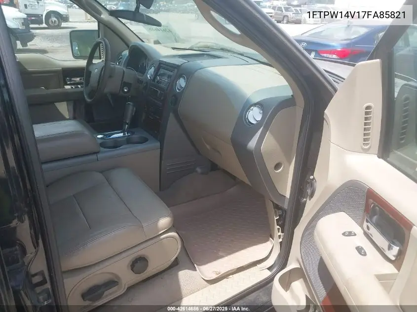 2007 Ford F-150 Fx4/Lariat/Xlt VIN: 1FTPW14V17FA85821 Lot: 42614686