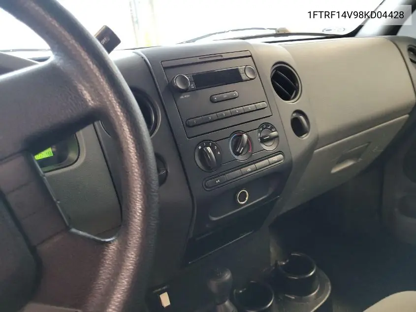 2008 Ford F150 VIN: 1FTRF14V98KD04428 Lot: 42635202