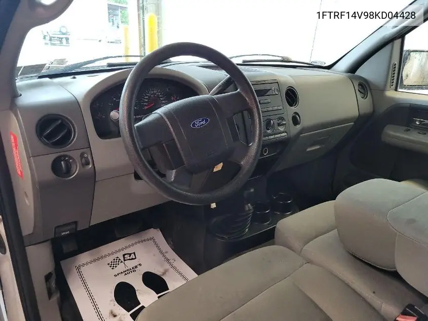 2008 Ford F150 VIN: 1FTRF14V98KD04428 Lot: 42635202