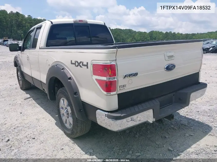 2009 Ford F-150 Fx4/Lariat/Xl/Xlt VIN: 1FTPX14V09FA18532 Lot: 42626521