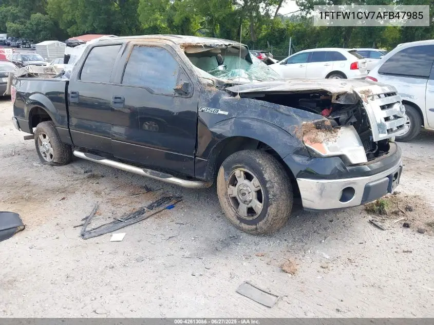 2010 Ford F150 Fx2 Sport/Harley-Davidson/King Ranch/Lariat/Platinum/Xl/Xlt VIN: 1FTFW1CV7AFB47985 Lot: 42613086