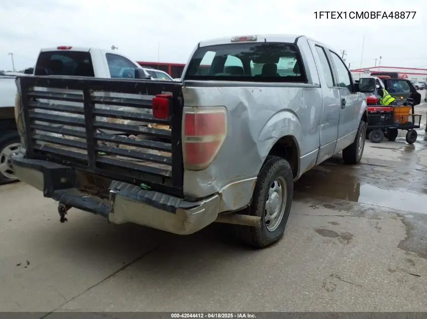 2011 Ford F-150 Xl VIN: 1FTEX1CM0BFA48877 Lot: 42044412