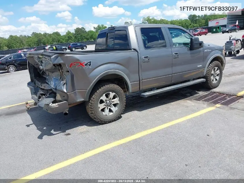 2012 Ford F-150 Fx4 VIN: 1FTFW1ET9CFB33097 Lot: 42251653
