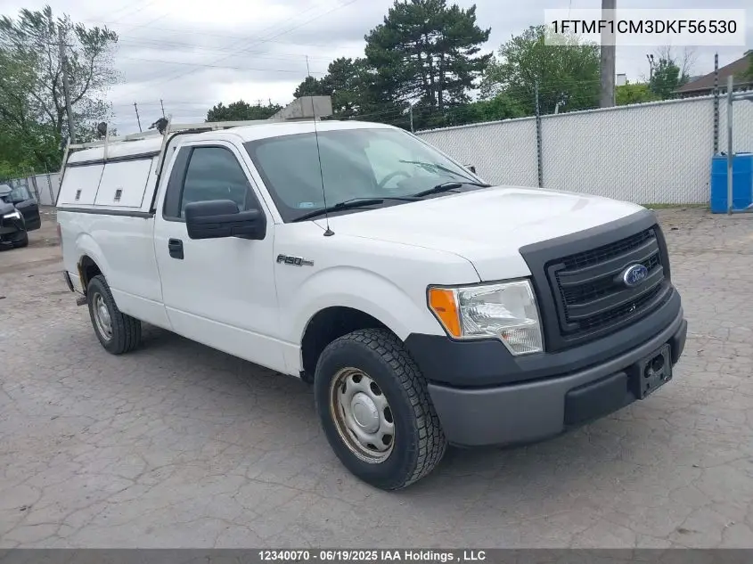 2013 Ford F150 VIN: 1FTMF1CM3DKF56530 Lot: 12340070