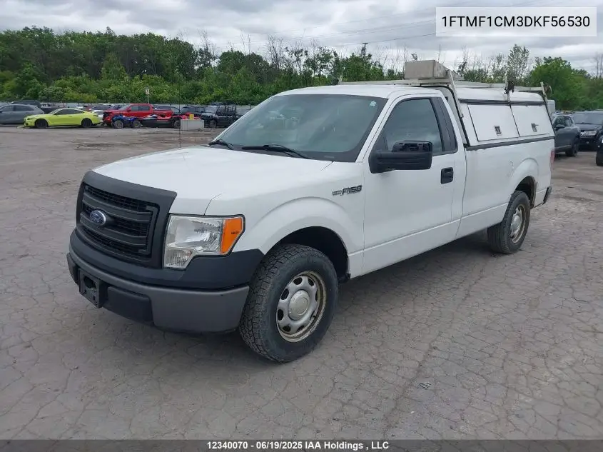 2013 Ford F150 VIN: 1FTMF1CM3DKF56530 Lot: 12340070