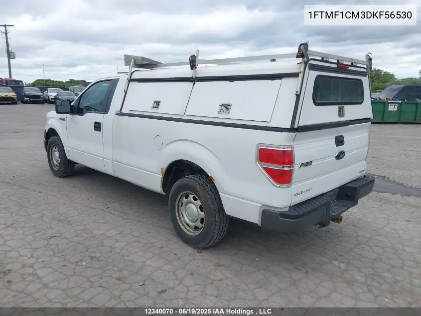 2013 Ford F150 VIN: 1FTMF1CM3DKF56530 Lot: 12340070