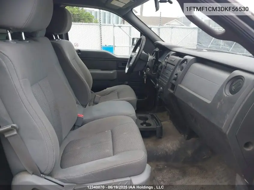 2013 Ford F150 VIN: 1FTMF1CM3DKF56530 Lot: 12340070