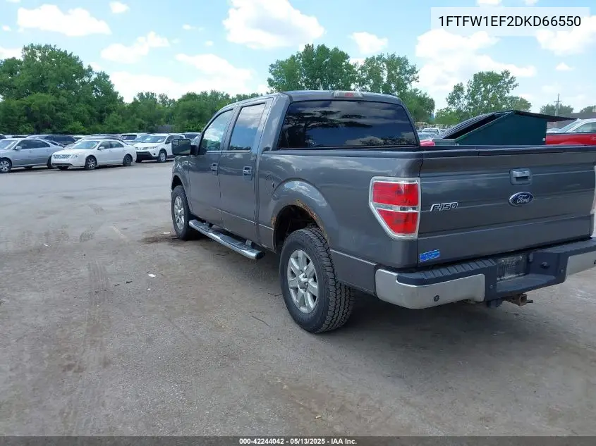 2013 Ford F-150 Xlt VIN: 1FTFW1EF2DKD66550 Lot: 42244042