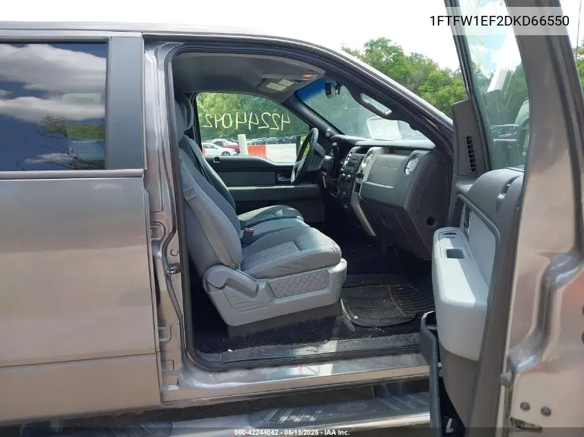 2013 Ford F-150 Xlt VIN: 1FTFW1EF2DKD66550 Lot: 42244042