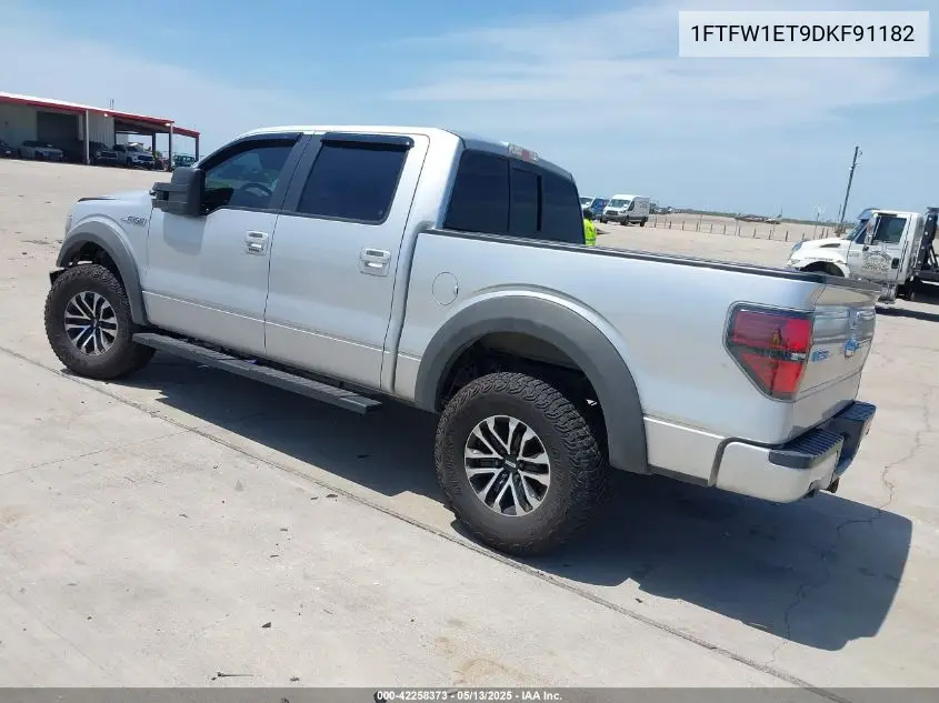 2013 Ford F-150 Fx4 VIN: 1FTFW1ET9DKF91182 Lot: 42258373