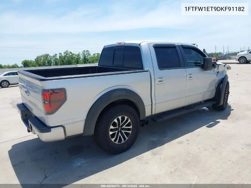 2013 Ford F-150 Fx4 VIN: 1FTFW1ET9DKF91182 Lot: 42258373