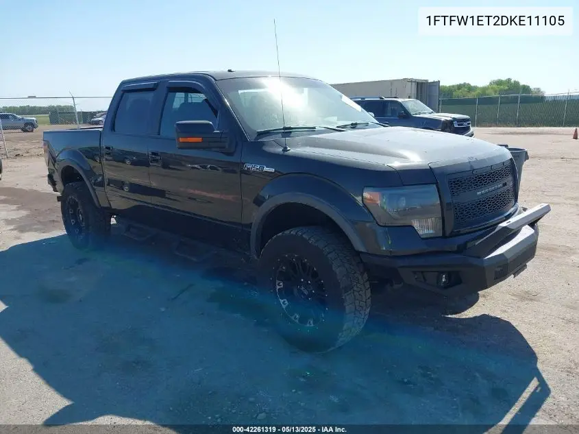 2013 Ford F-150 Fx4 VIN: 1FTFW1ET2DKE11105 Lot: 42261319