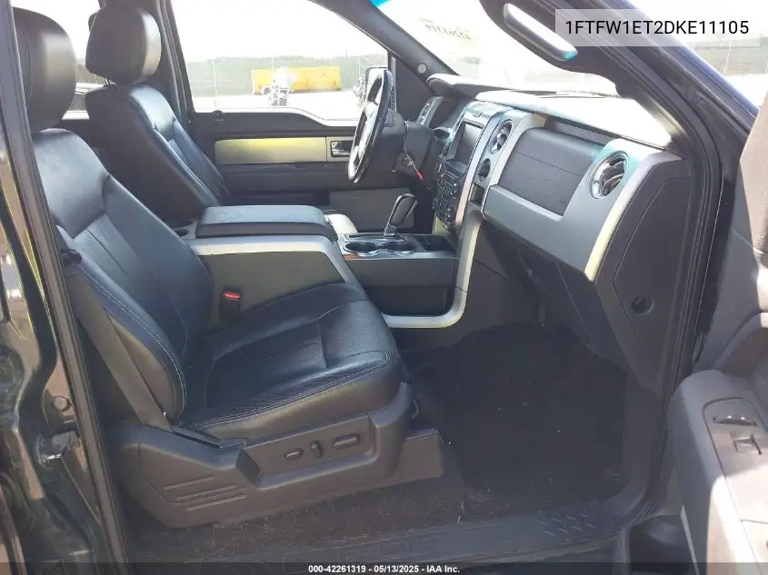 2013 Ford F-150 Fx4 VIN: 1FTFW1ET2DKE11105 Lot: 42261319
