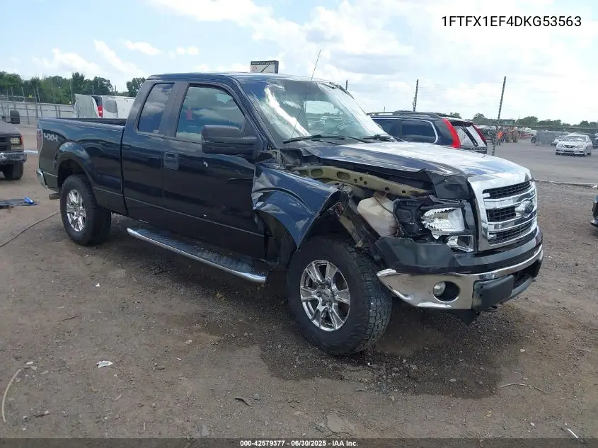 2013 Ford F-150 Xlt VIN: 1FTFX1EF4DKG53563 Lot: 42579377
