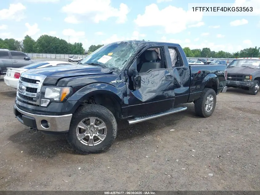 2013 Ford F-150 Xlt VIN: 1FTFX1EF4DKG53563 Lot: 42579377