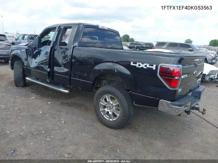 2013 Ford F-150 Xlt VIN: 1FTFX1EF4DKG53563 Lot: 42579377