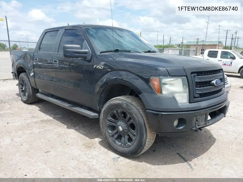 2013 Ford F-150 Xl VIN: 1FTEW1CM8DKE86740 Lot: 42622325