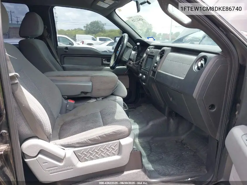 2013 Ford F-150 Xl VIN: 1FTEW1CM8DKE86740 Lot: 42622325